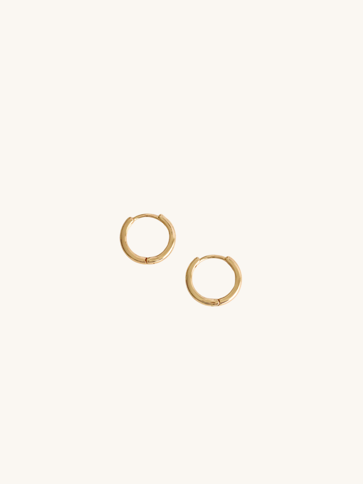 Empowered hoop earrings