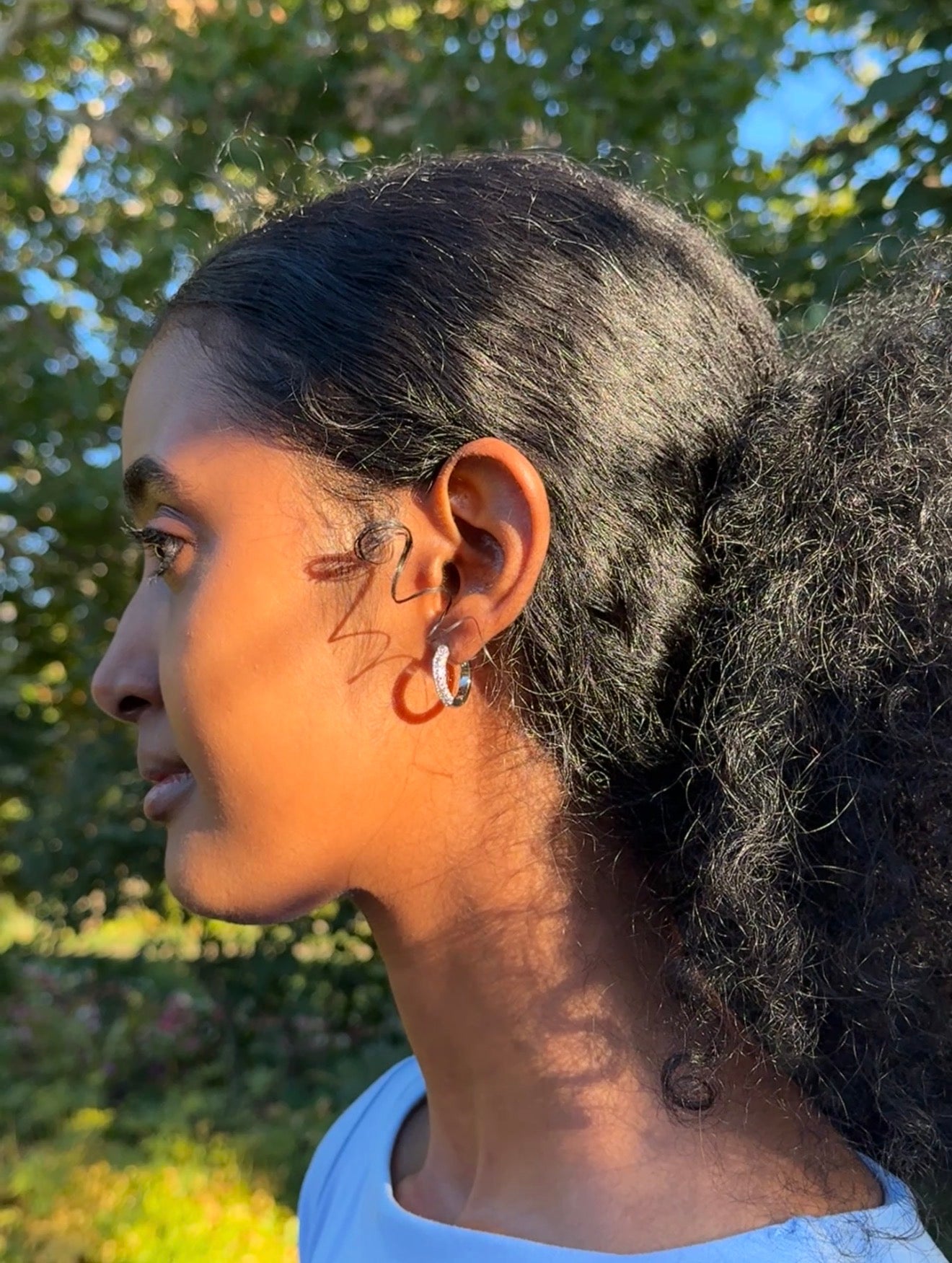 Kalista glow earrings - Silver