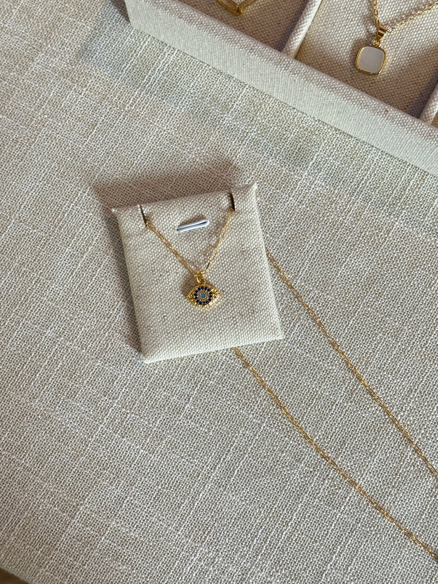 New evil eye necklace