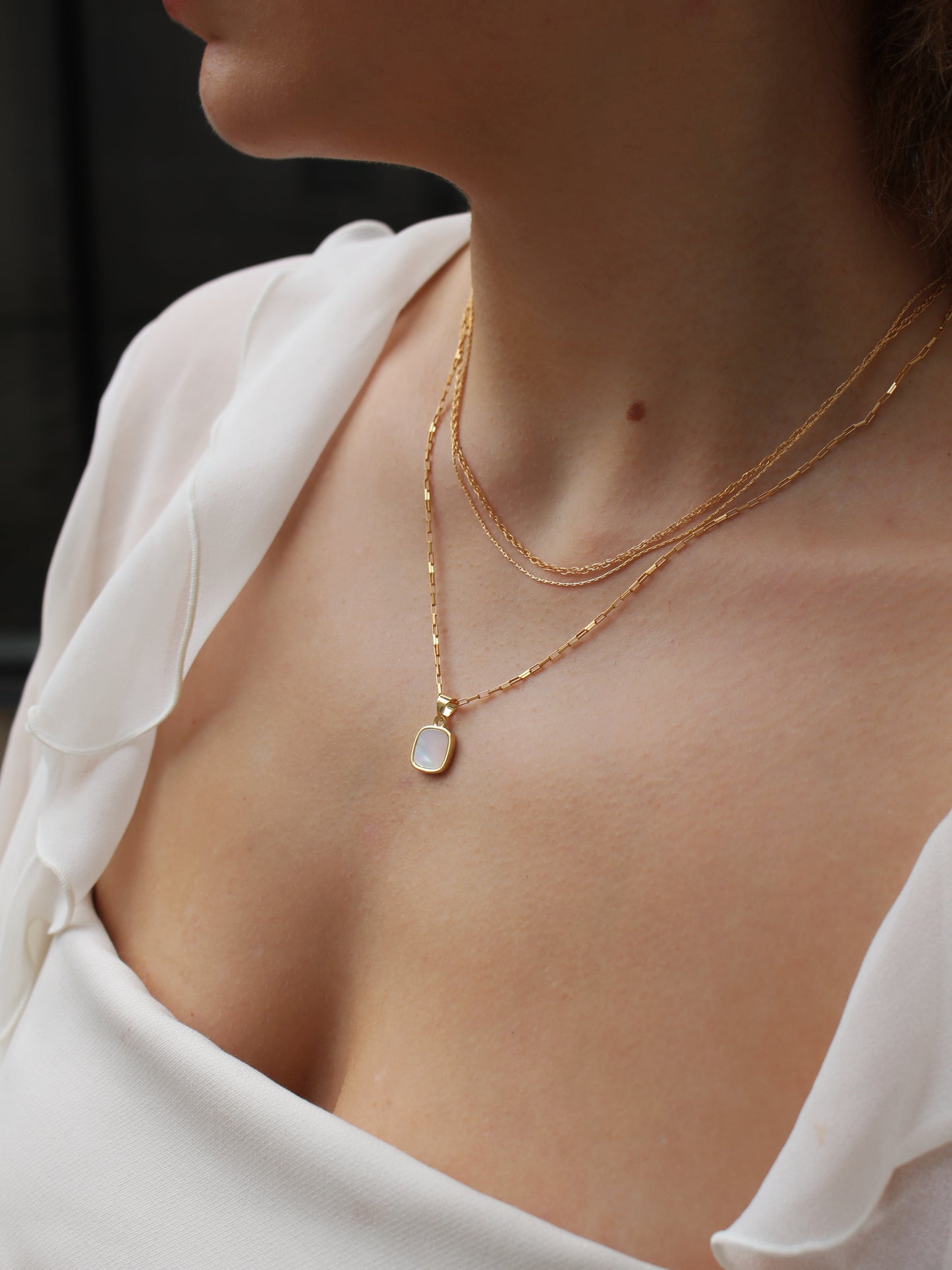 Brooke minimal necklace