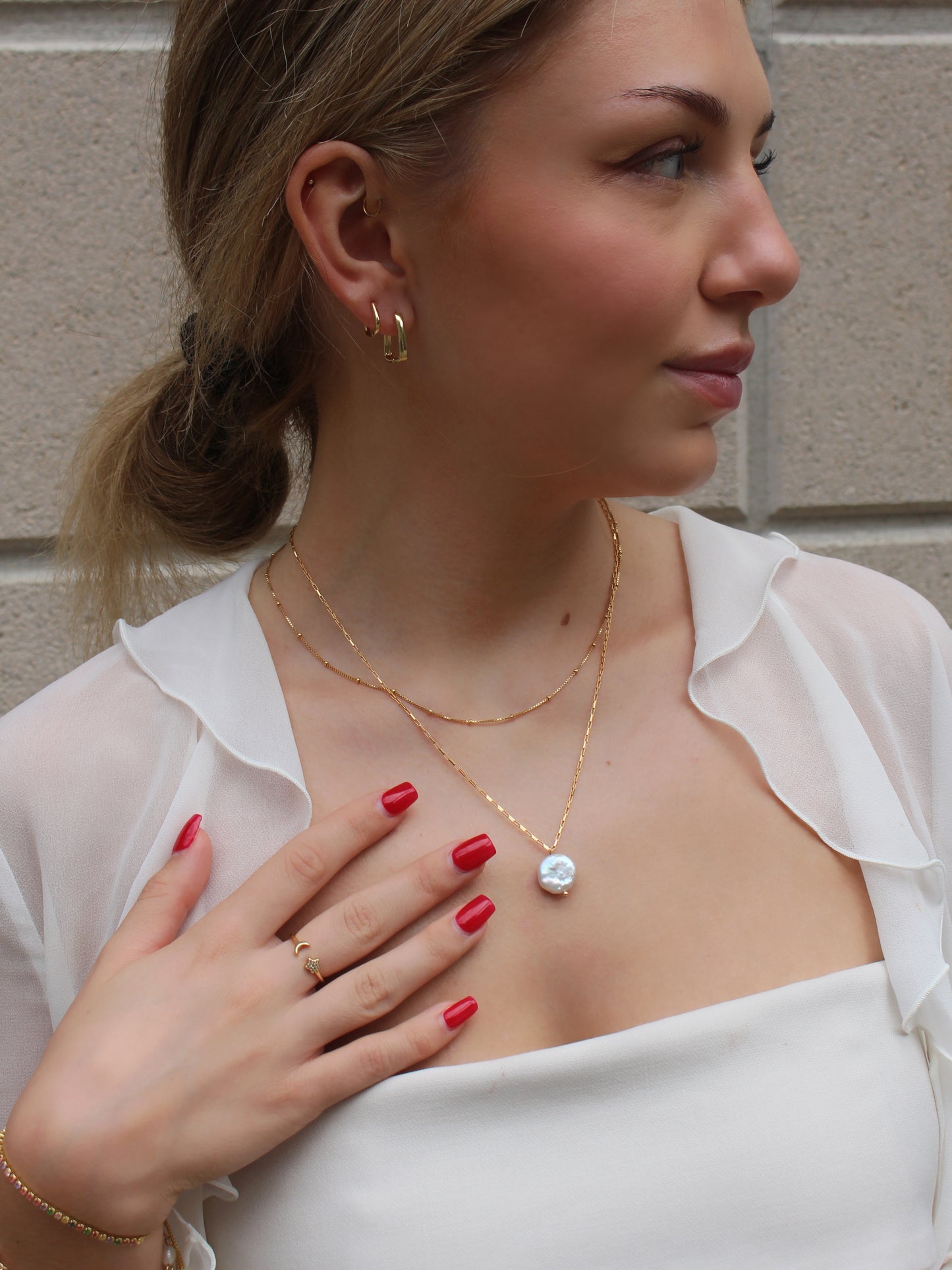 Essential box chain necklace