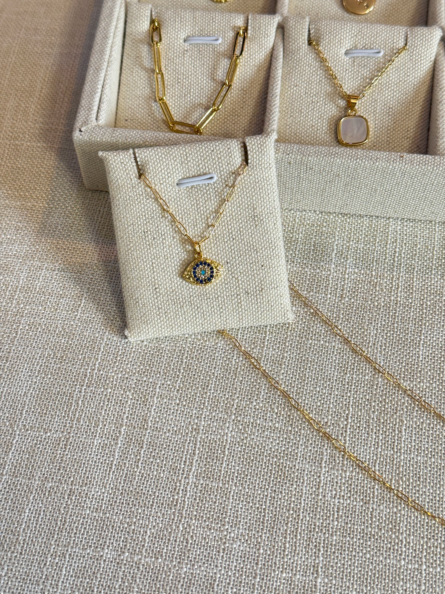 New evil eye necklace