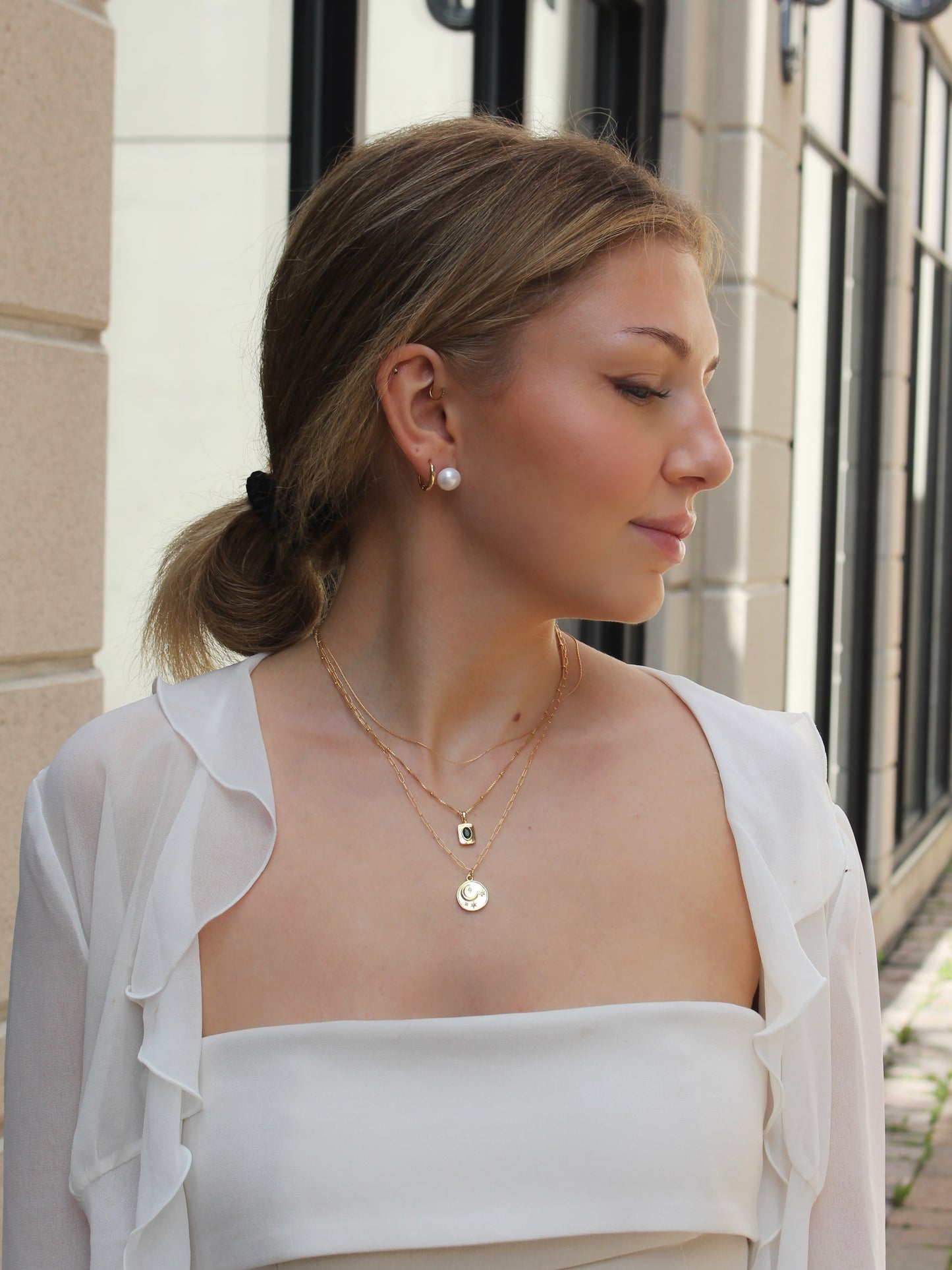 Emerald essential necklace