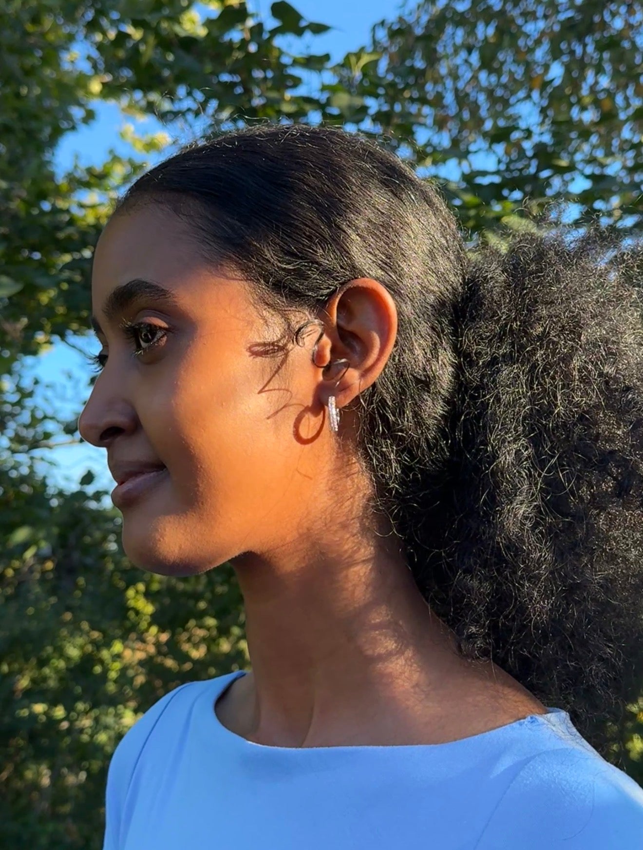 Kalista glow earrings - Silver