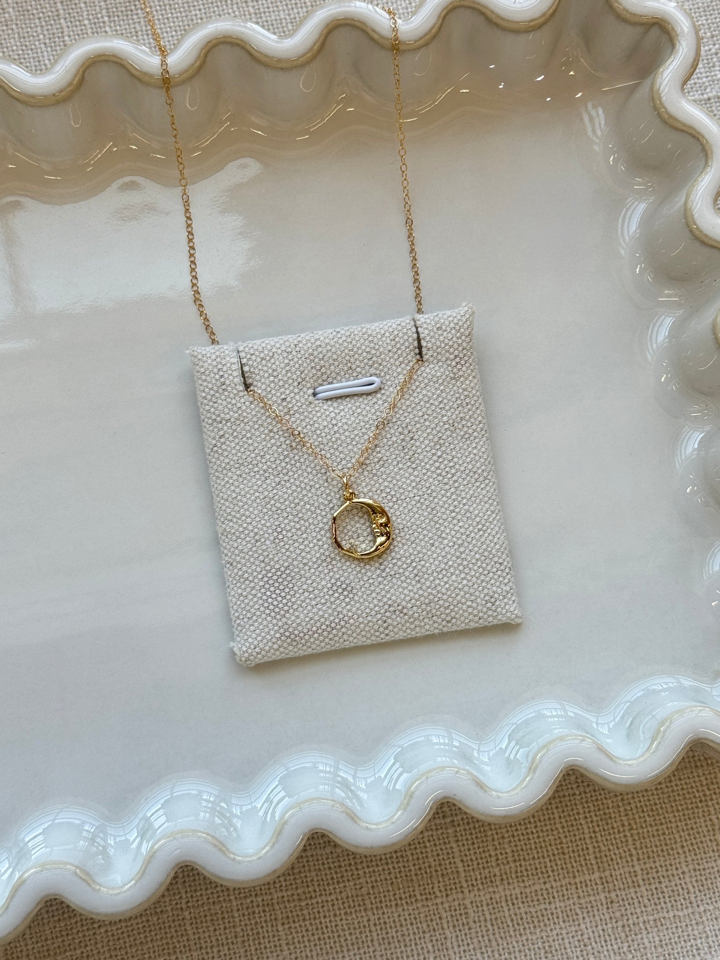 Sonya moon necklace