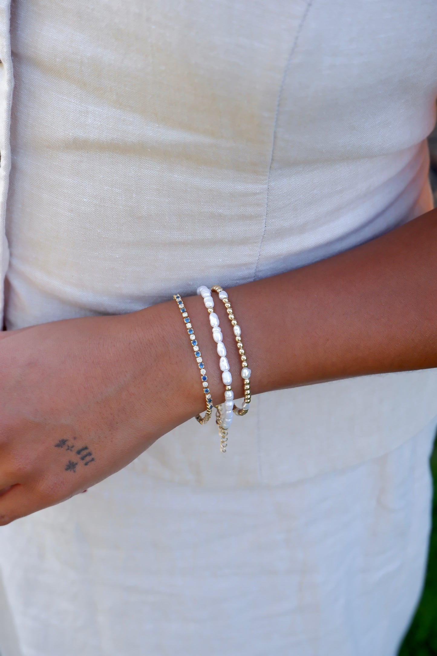 Maris tennis bracelet
