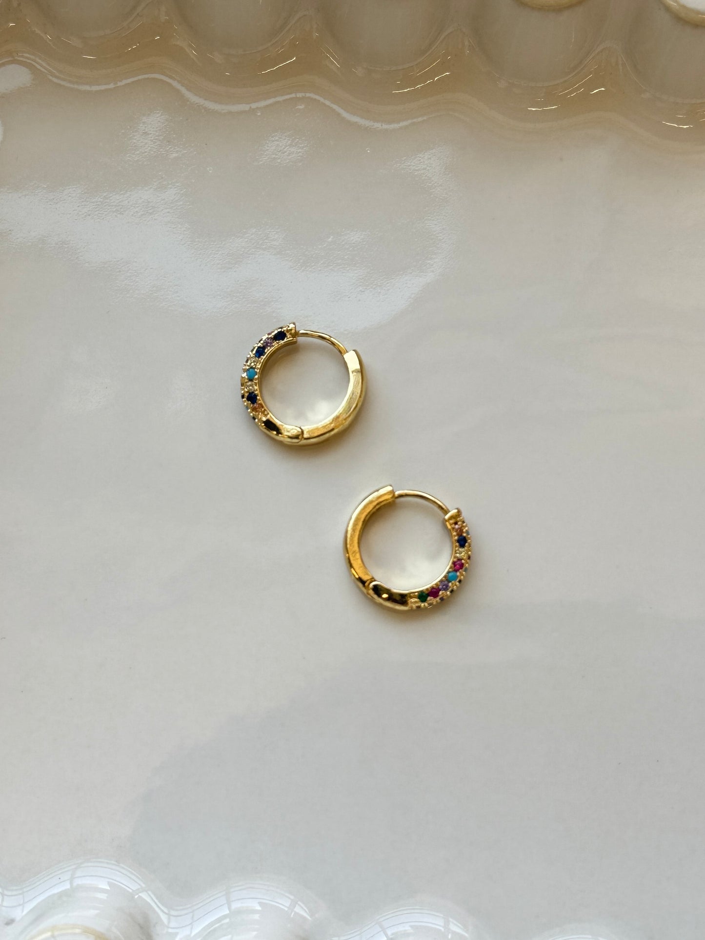 Kalista colourful gemstone earrings