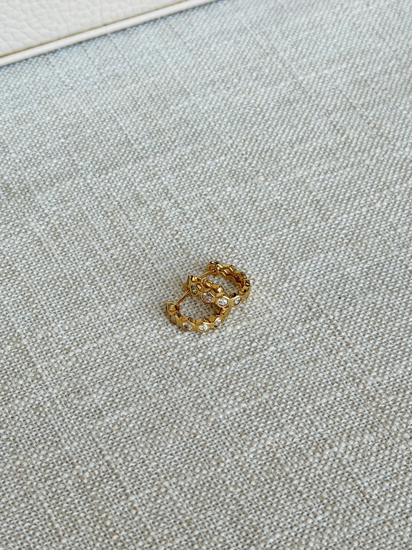 Zyra textured earrings