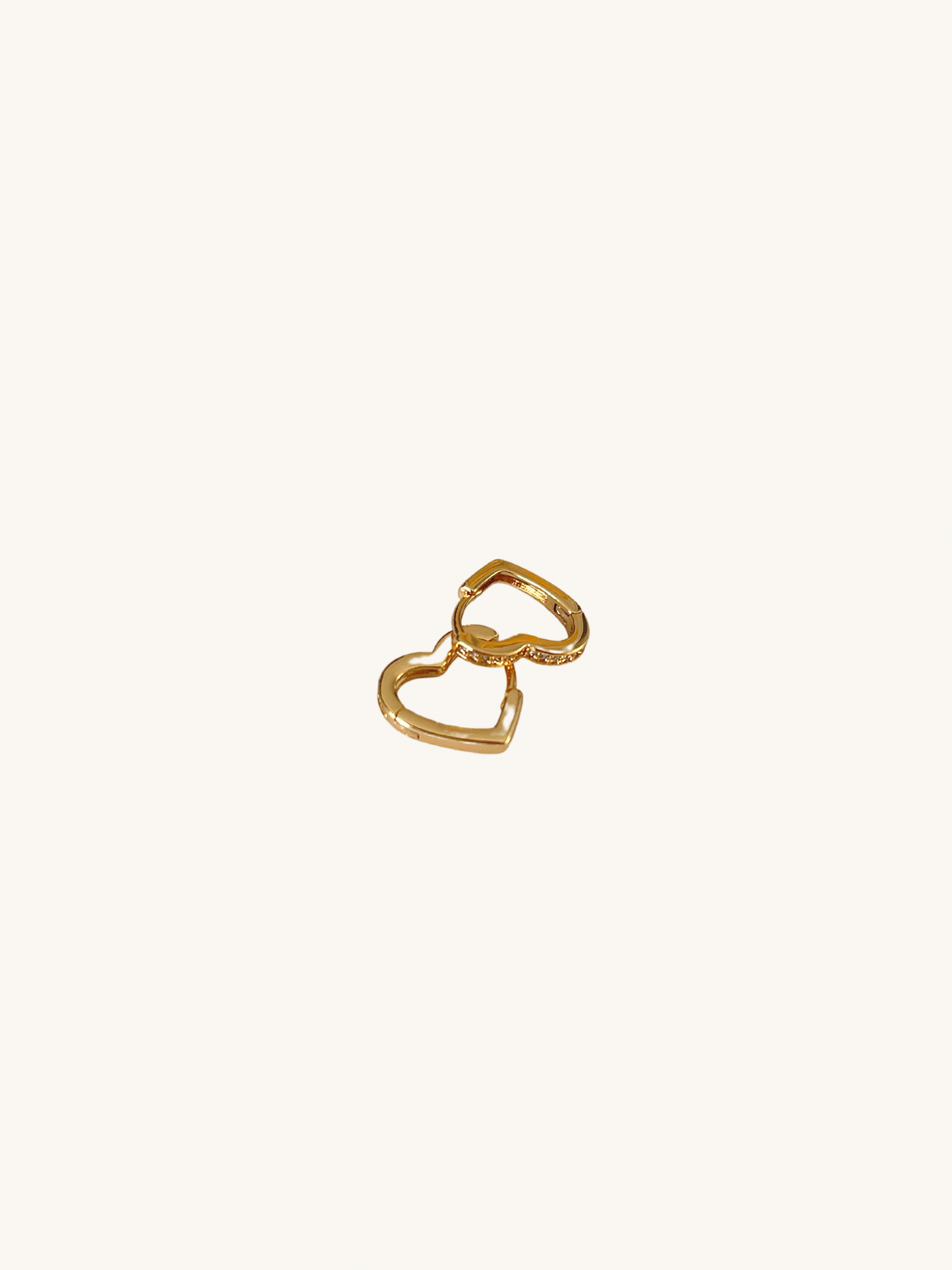 Lolita heart earrings
