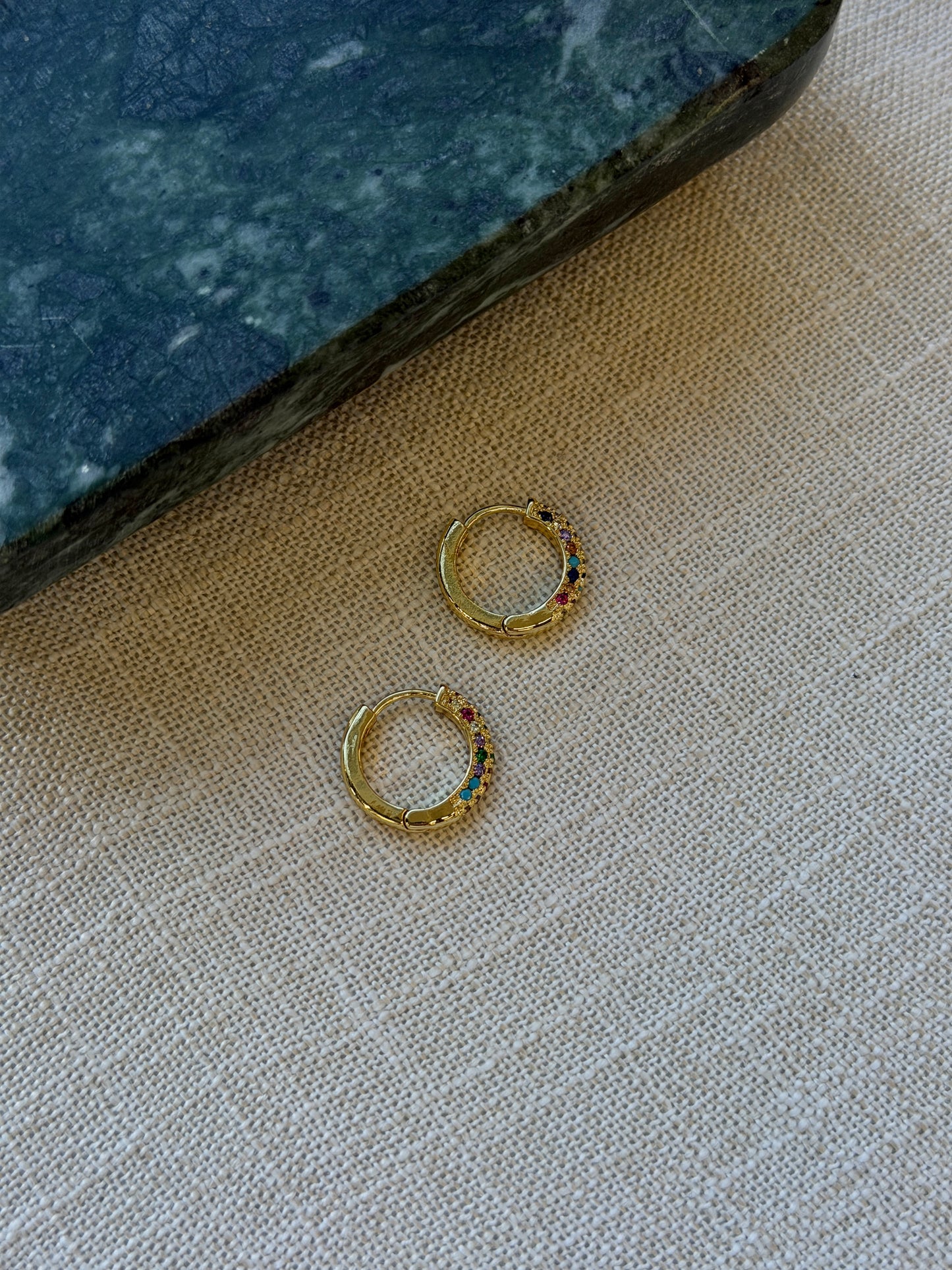 Kalista colourful gemstone earrings