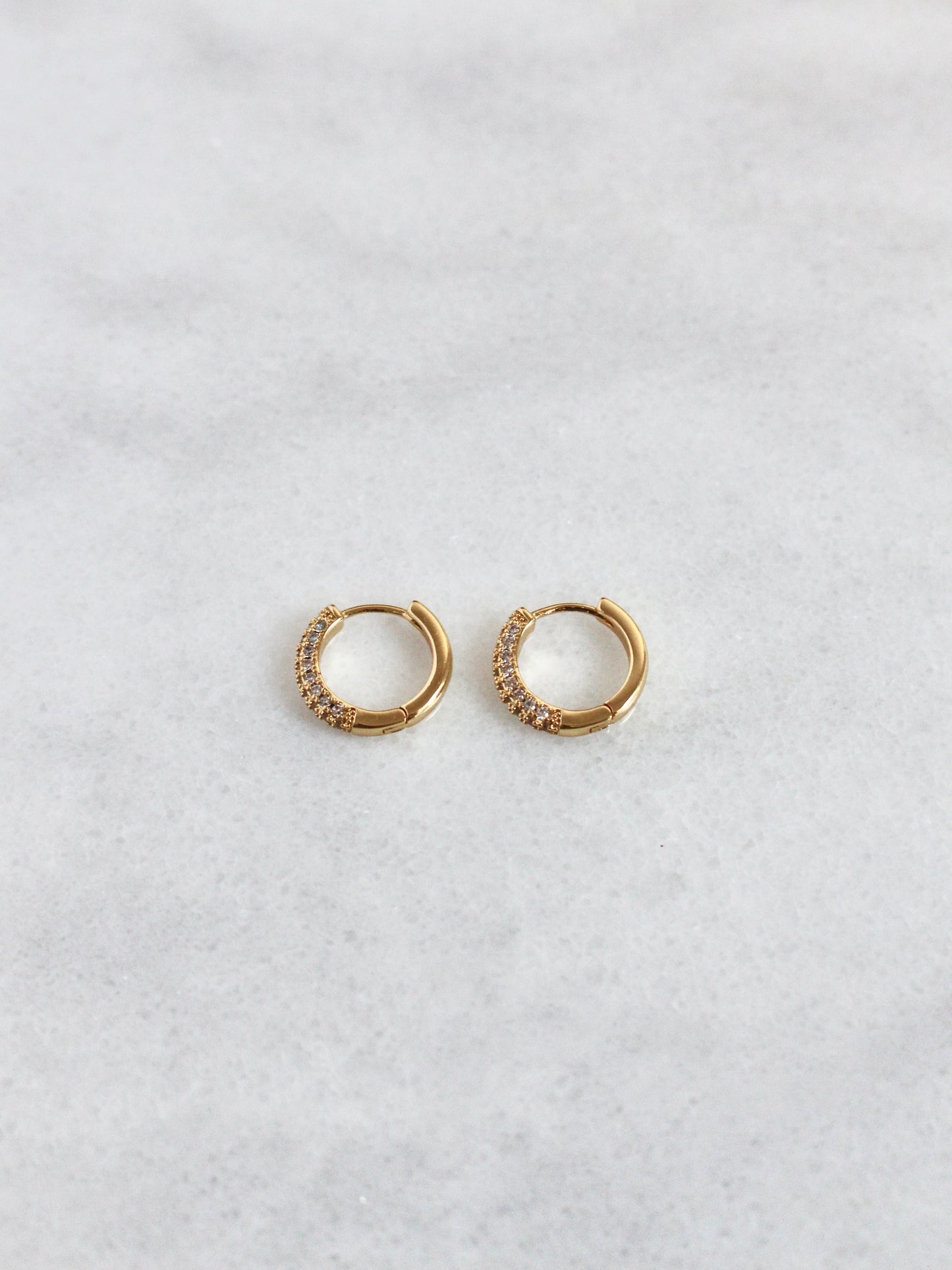 Kalista glow hoop earrings