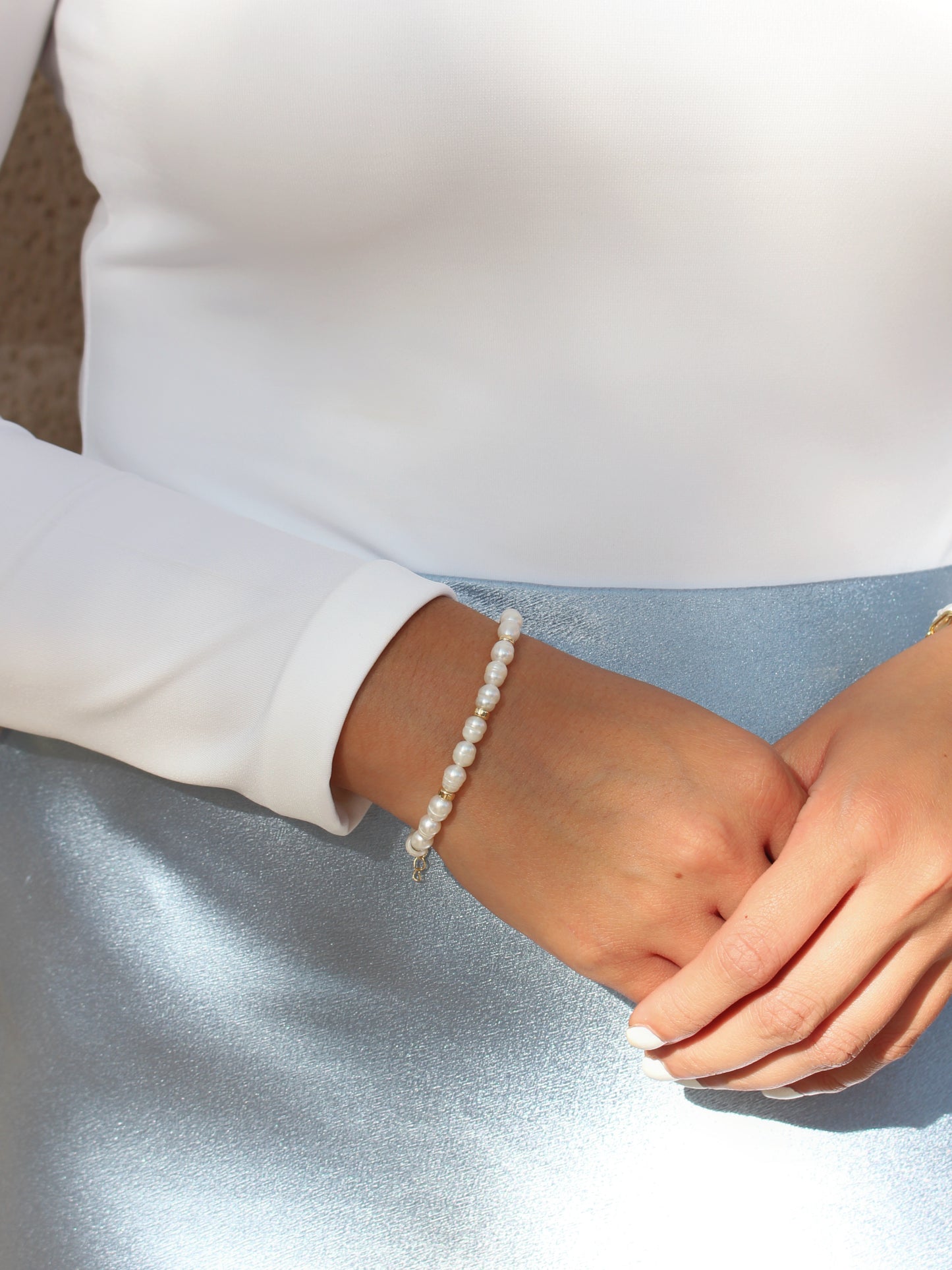 Maeve pearl bracelet