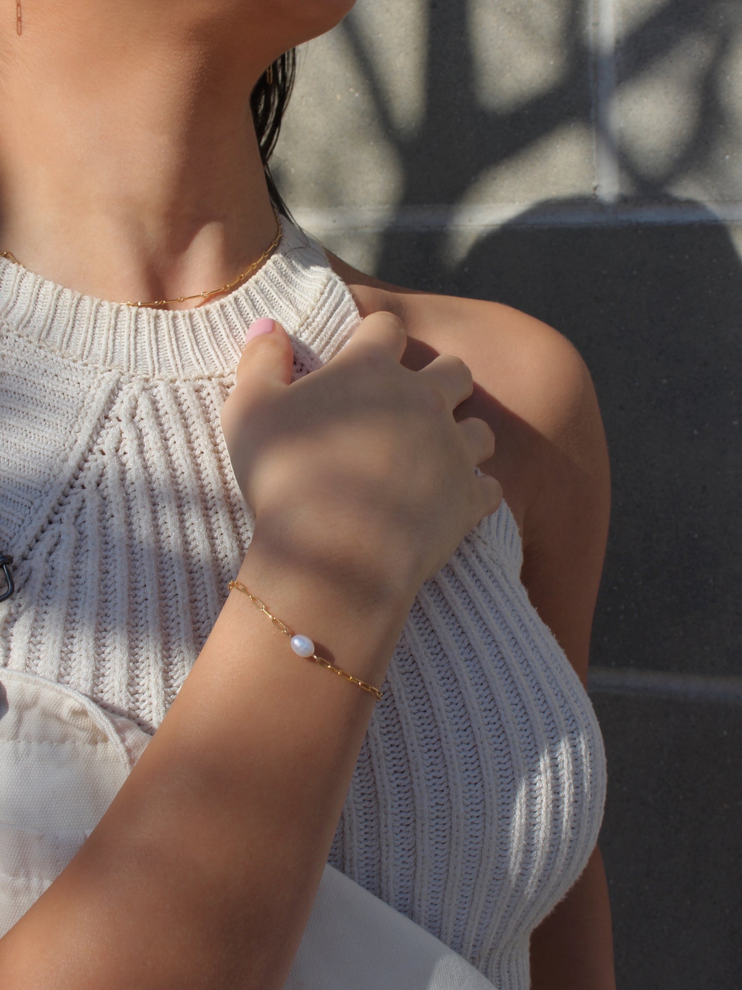 Lydiana pearl bracelet