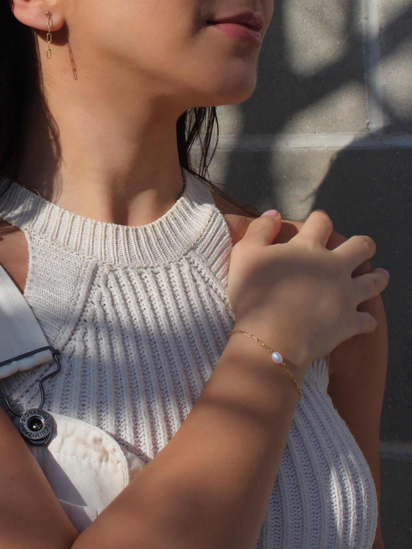 Lydiana pearl bracelet