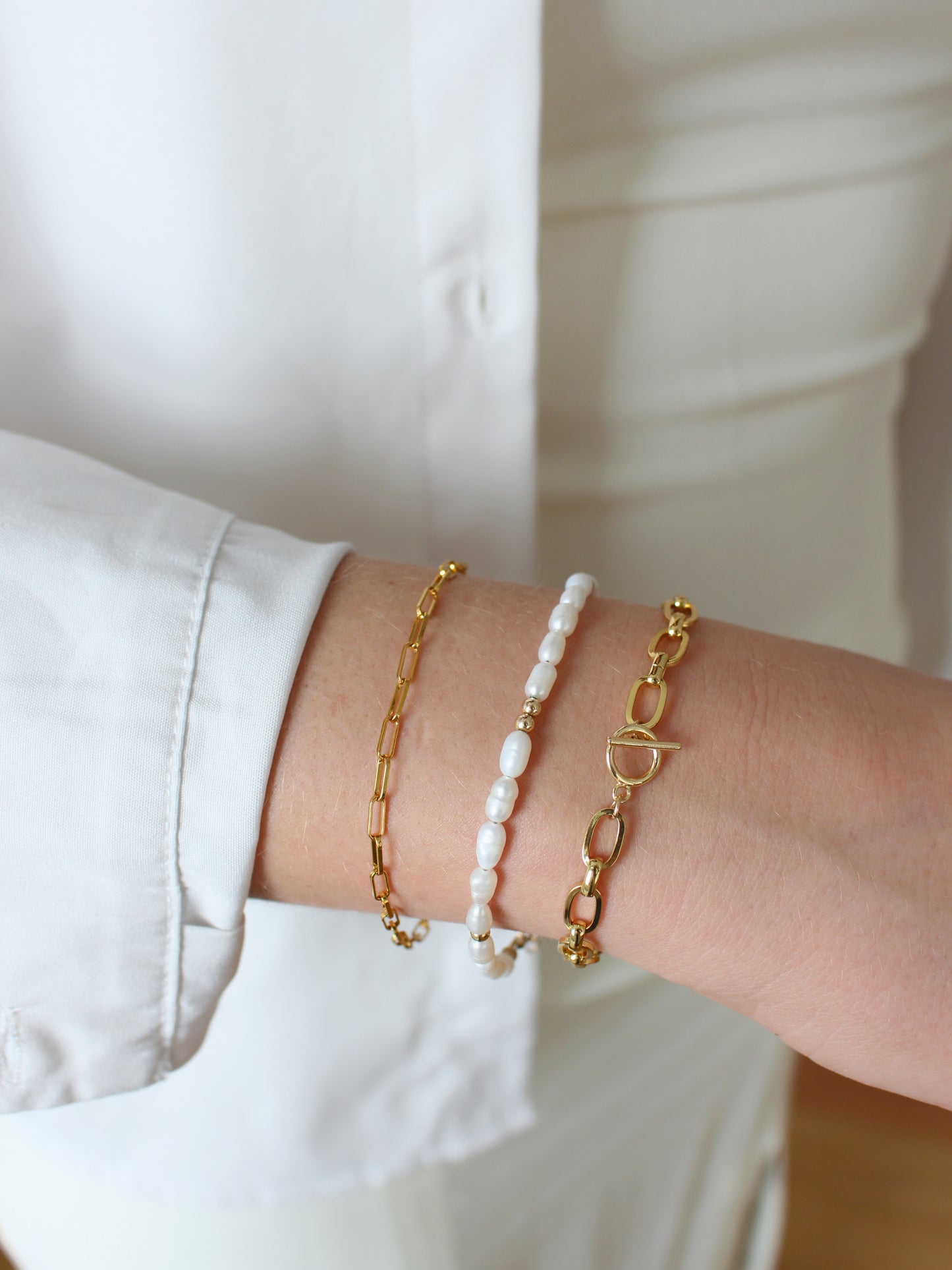 Felicia pearl bracelet