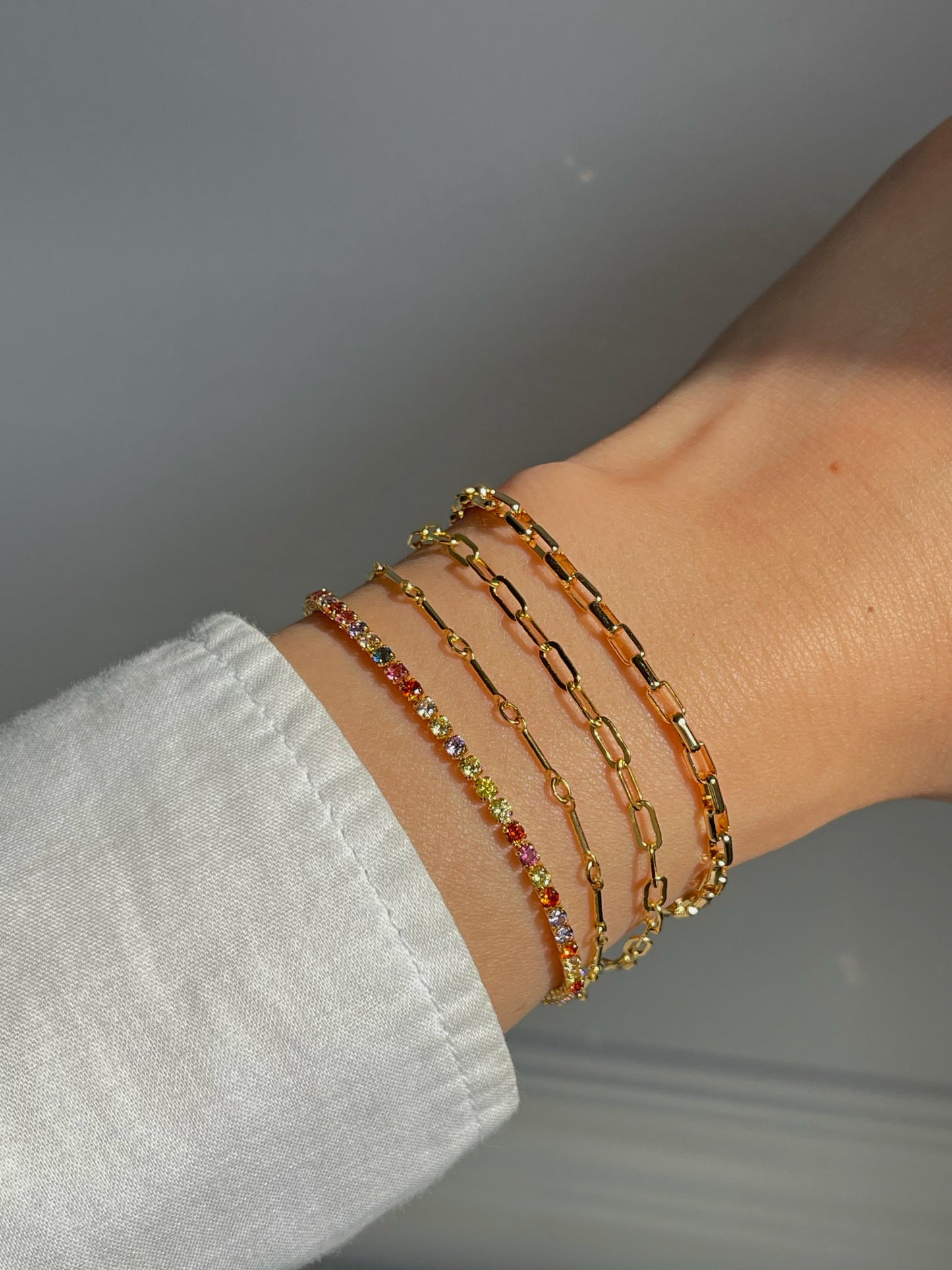 Audrey bracelet - Rainbow
