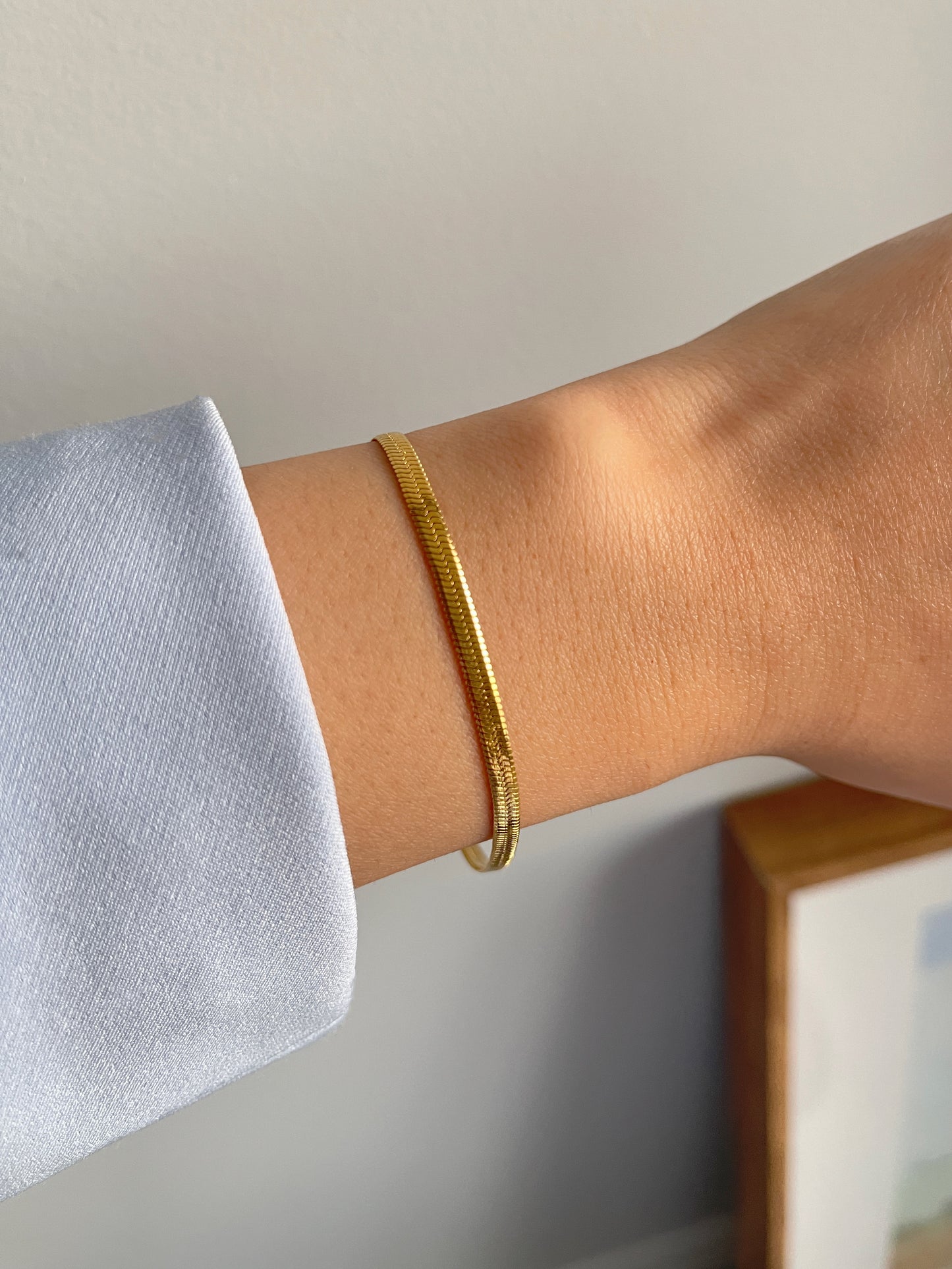 Felicity herringbone bracelet