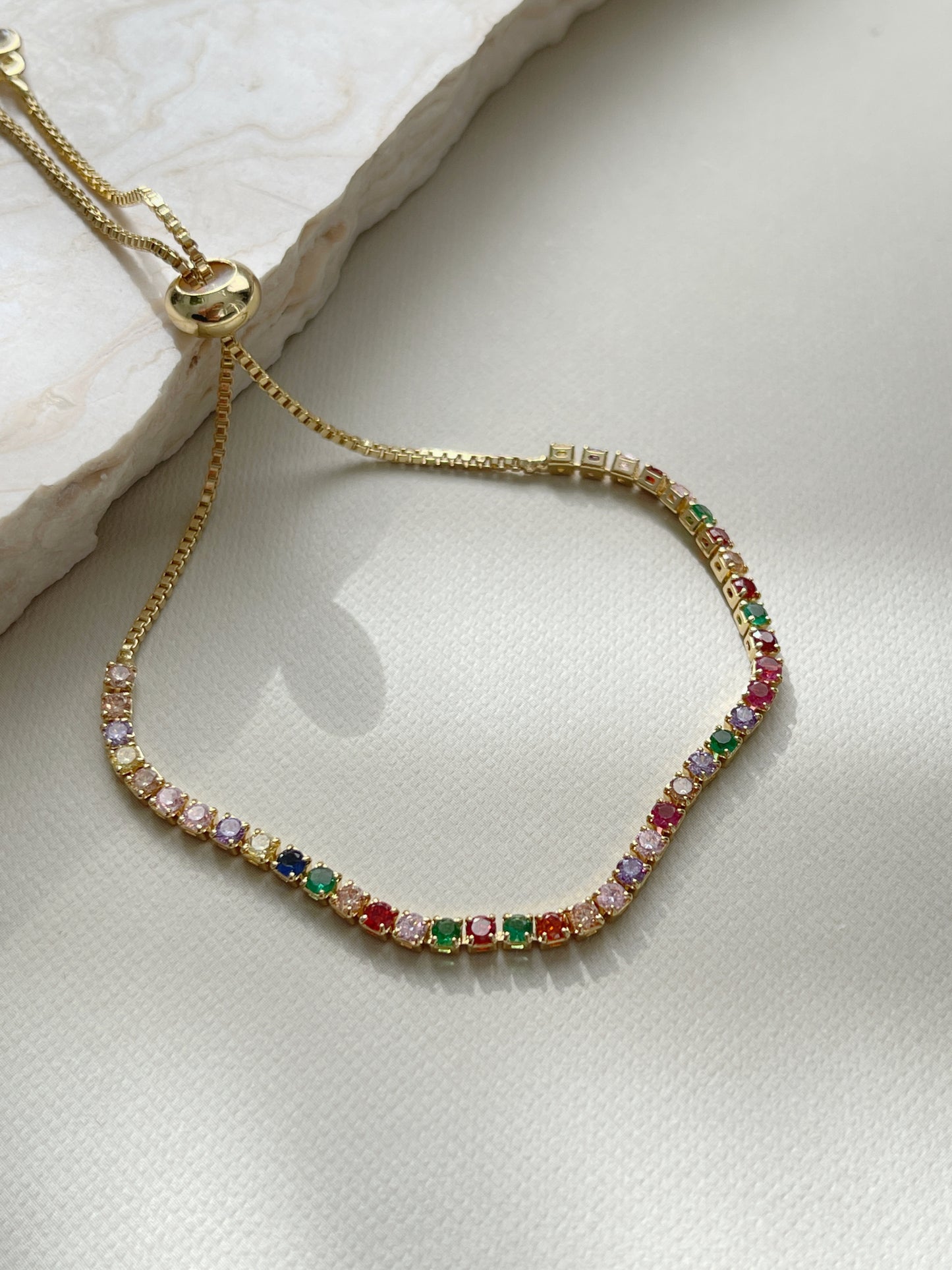 Audrey bracelet - Rainbow