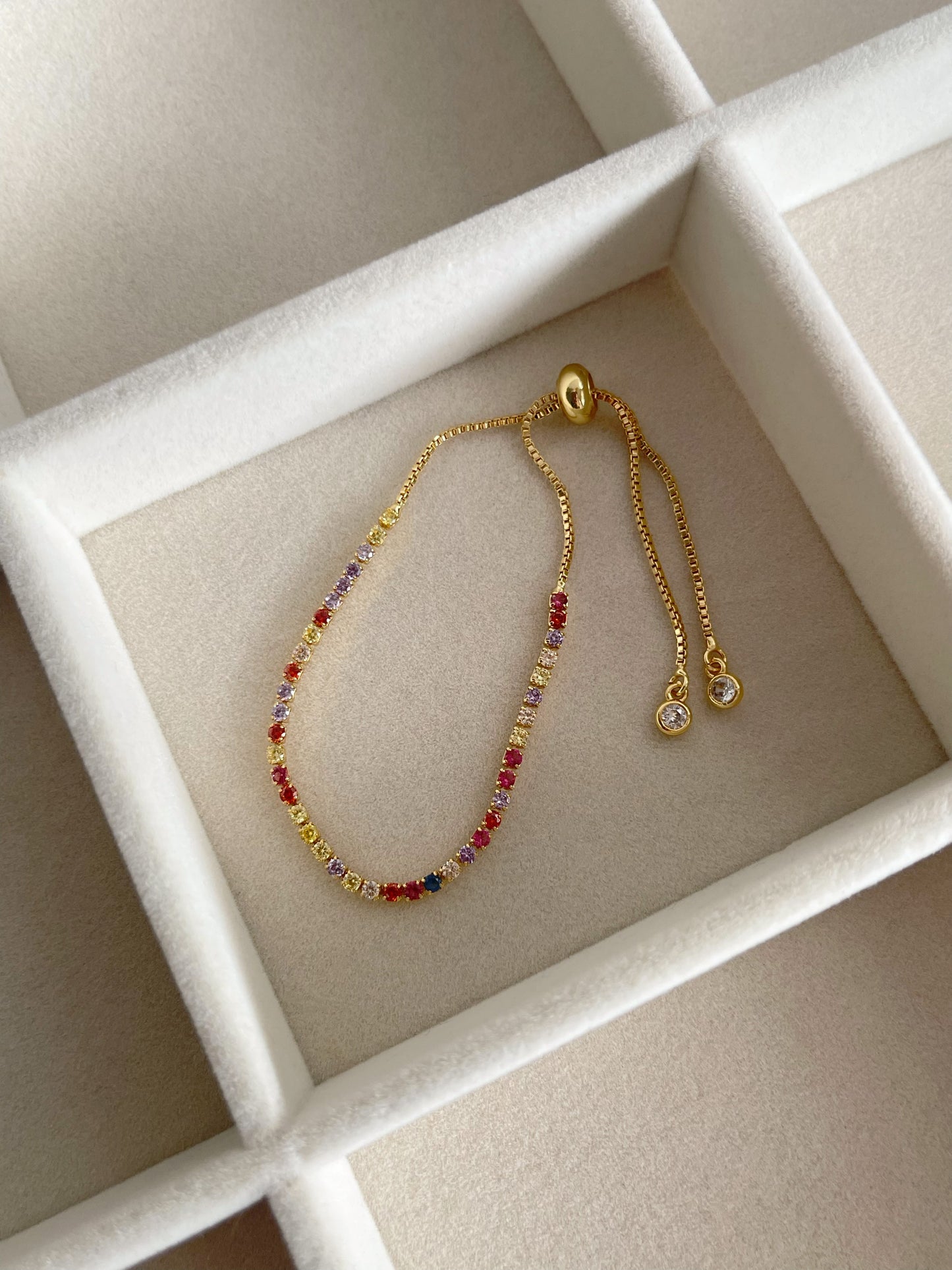 Audrey bracelet - Rainbow