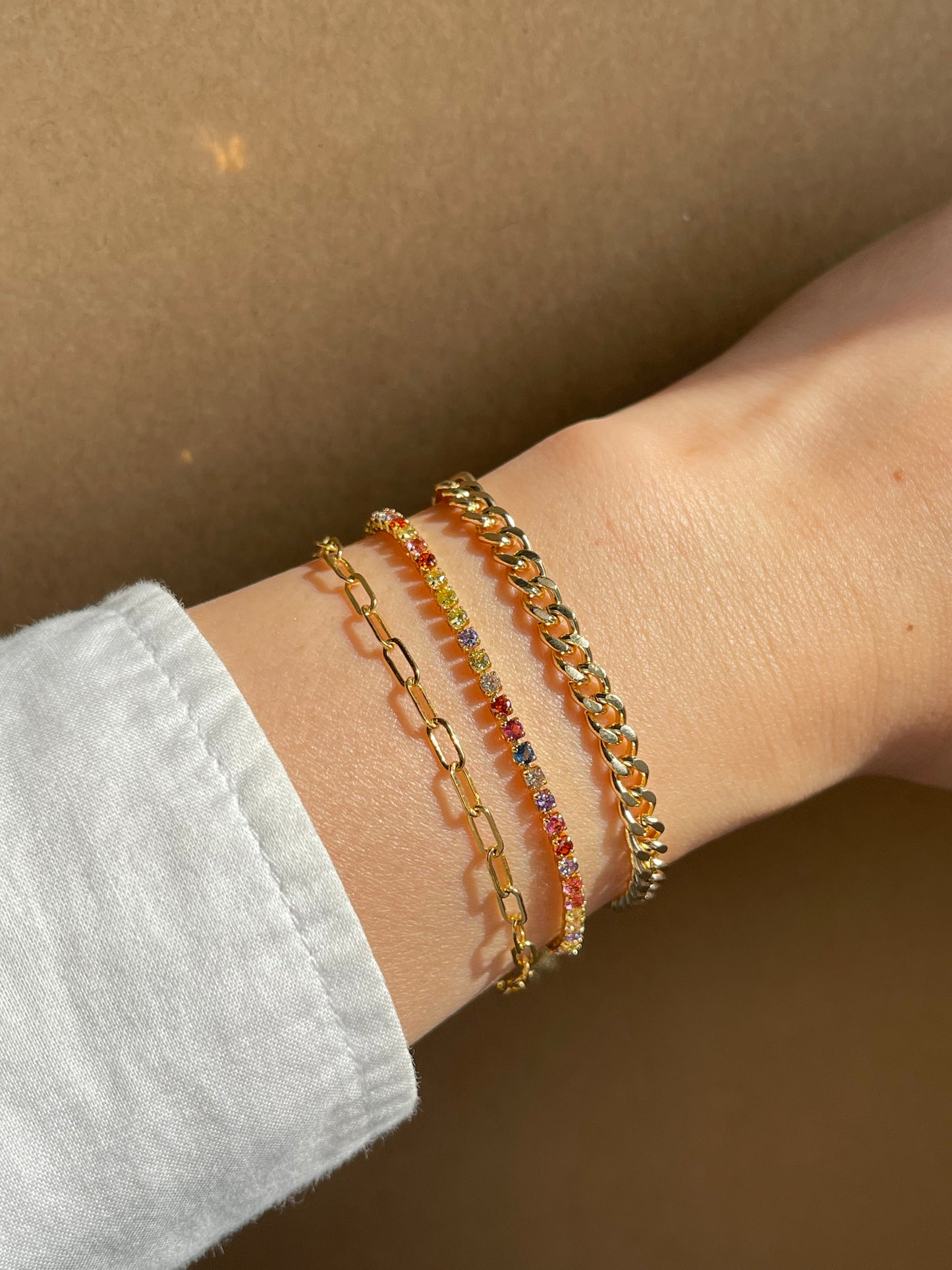 Audrey bracelet - Rainbow