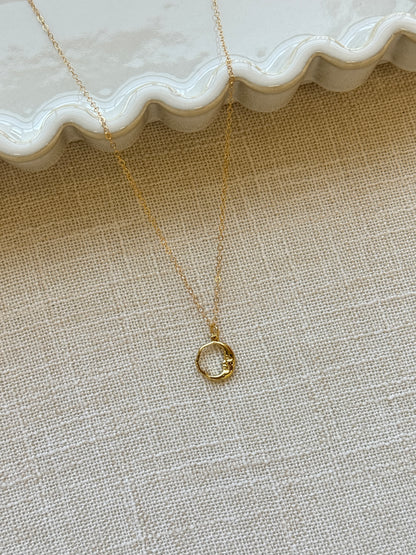 Sonya moon necklace