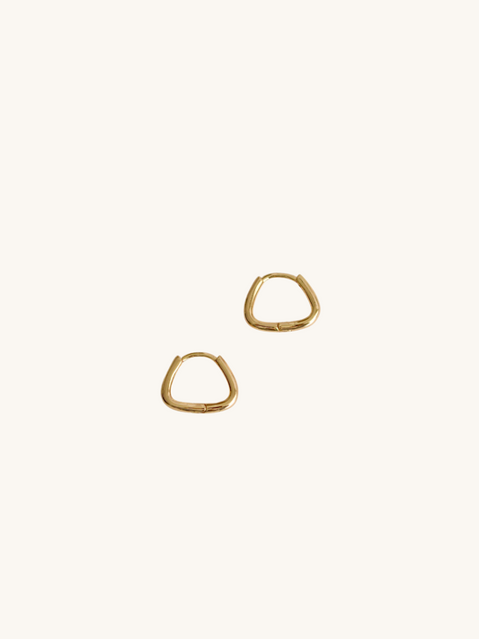 Alohi mini hoop earrings
