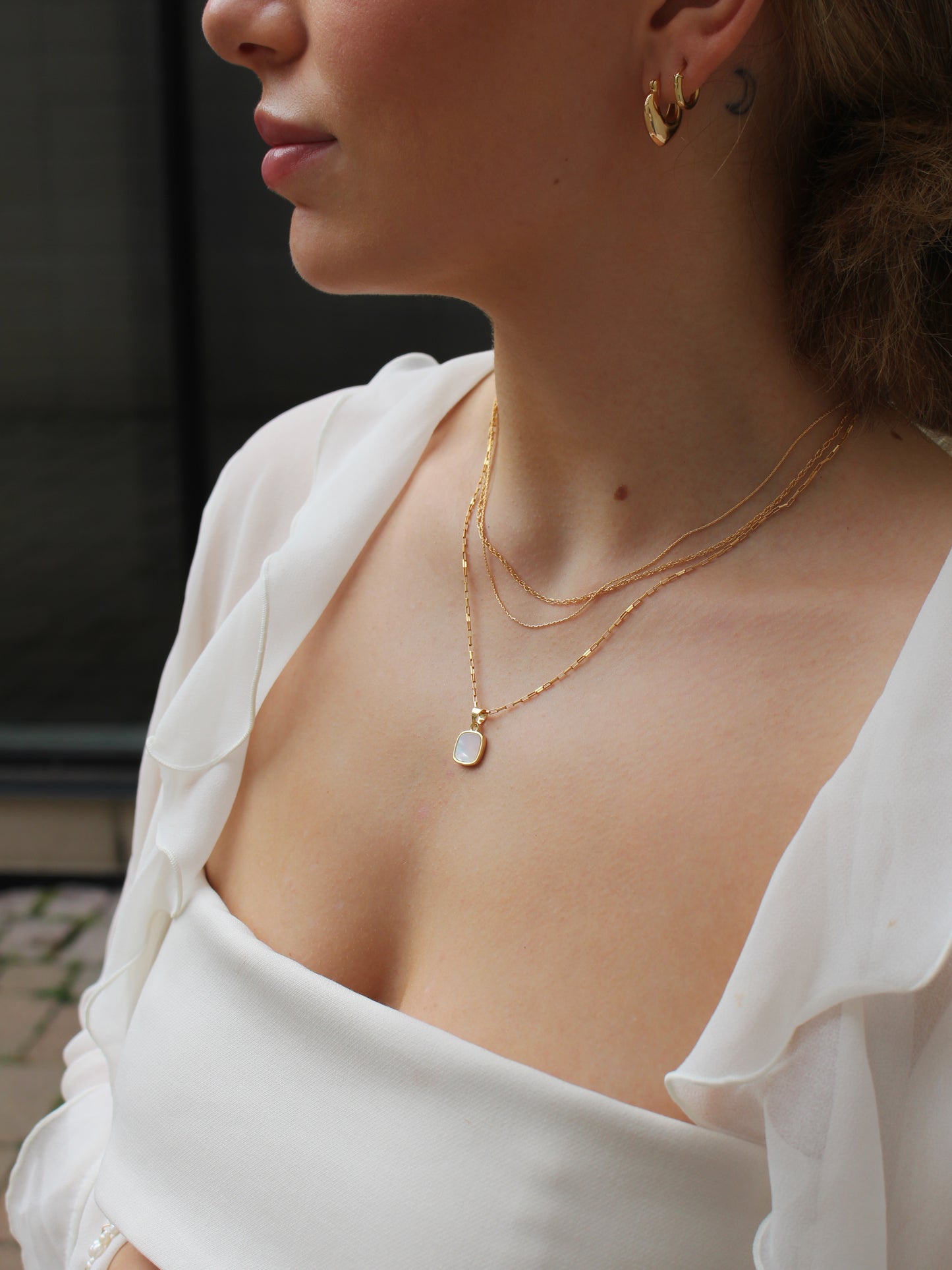 Chiara pearl Lara necklace
