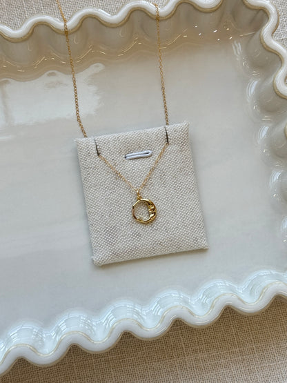 Sonya moon necklace