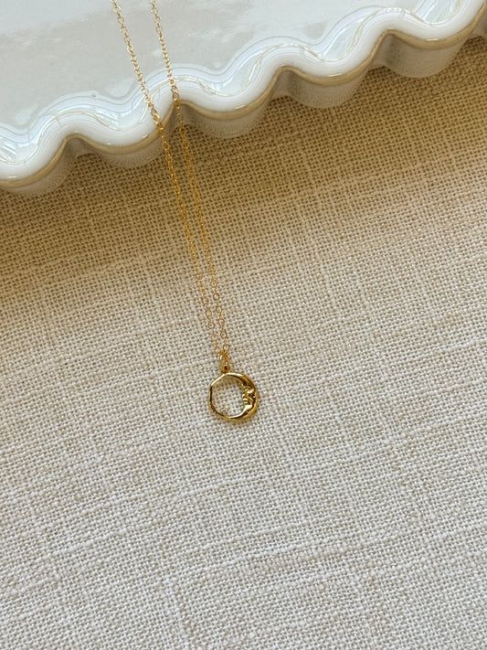 Sonya moon necklace