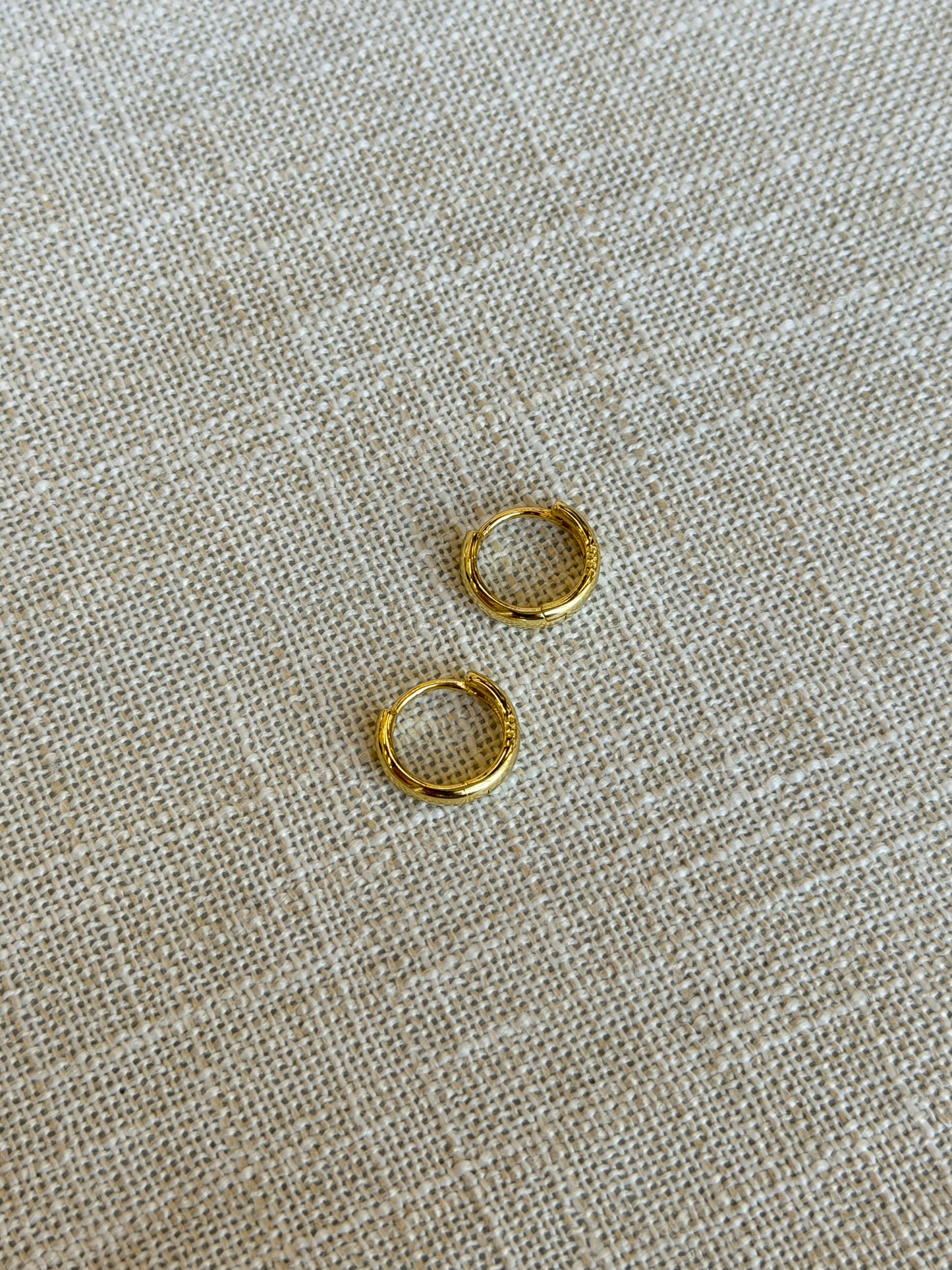 Petite Gold Hoop earrings (Gold/Silver)