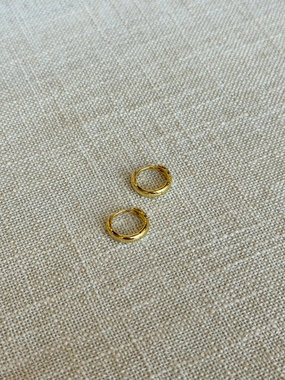 Petite Gold Hoop earrings (Gold/Silver)
