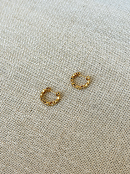 Zyra textured earrings