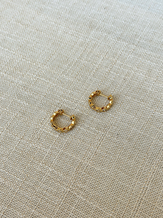 Zyra textured earrings