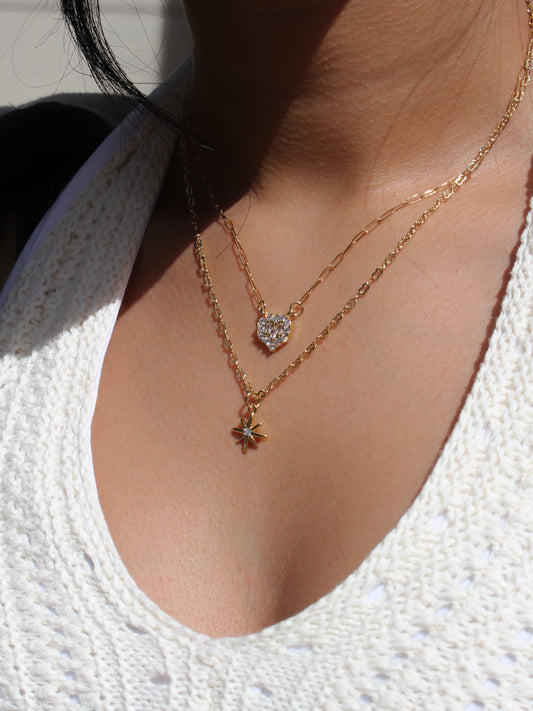 Kamila heart necklace