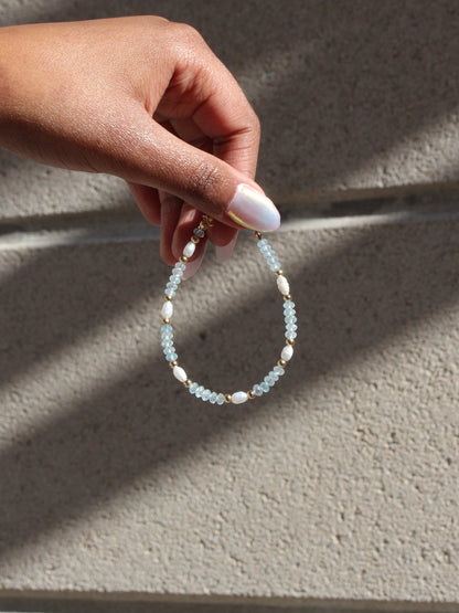 Liora blue gemstone bracelet