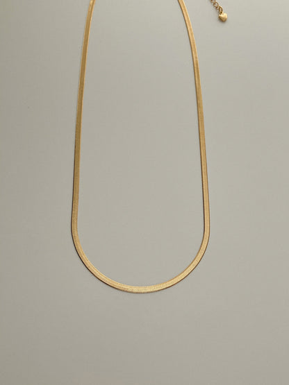 Felicity herringbone necklace