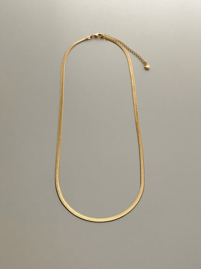Felicity herringbone necklace