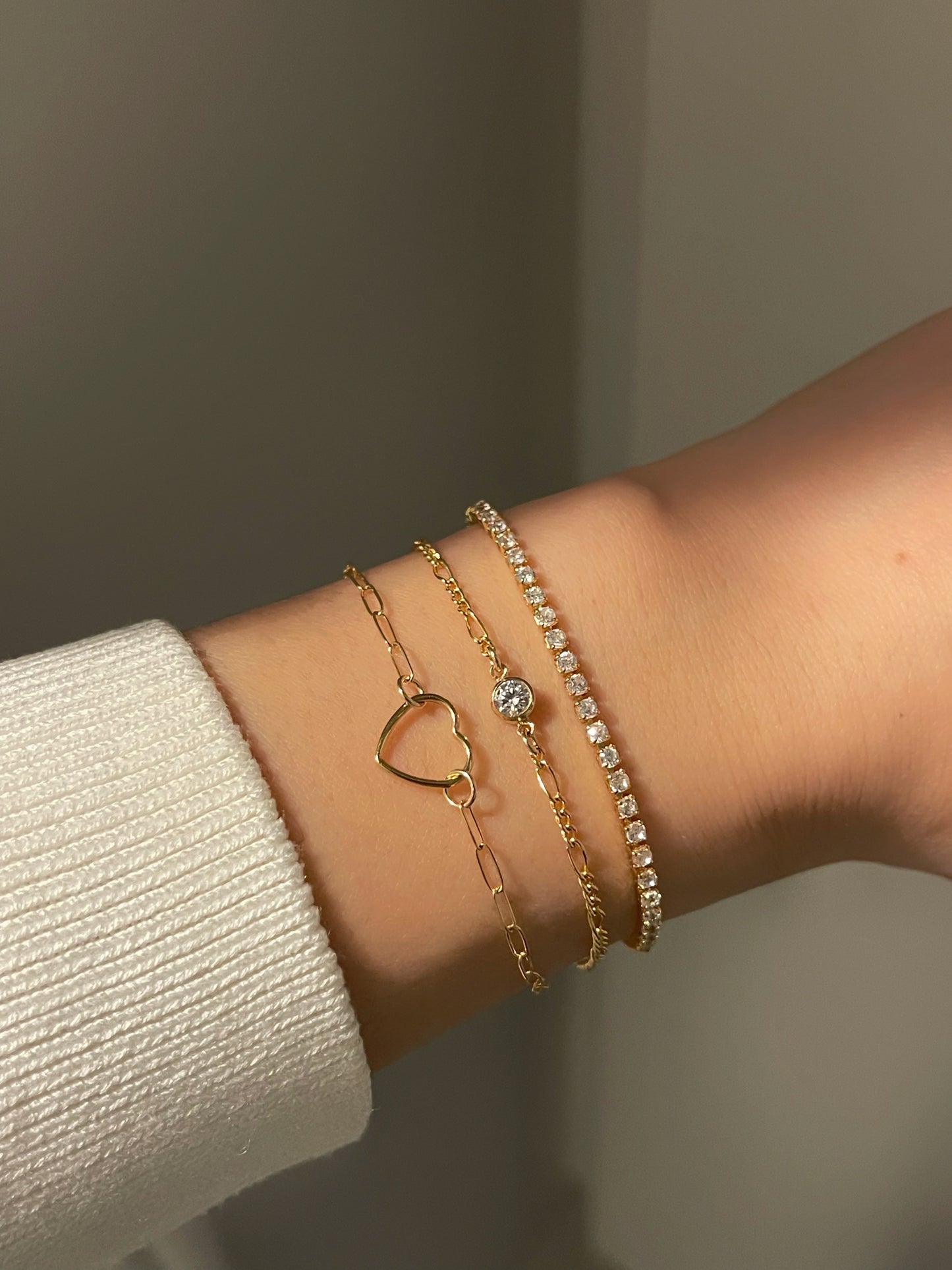 Tina heart bracelet