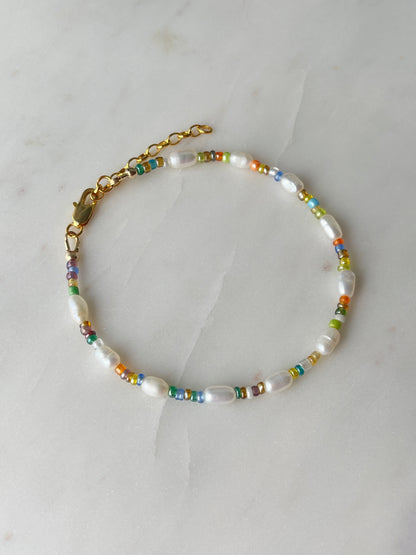 Elira pearl bracelet - Multicolor