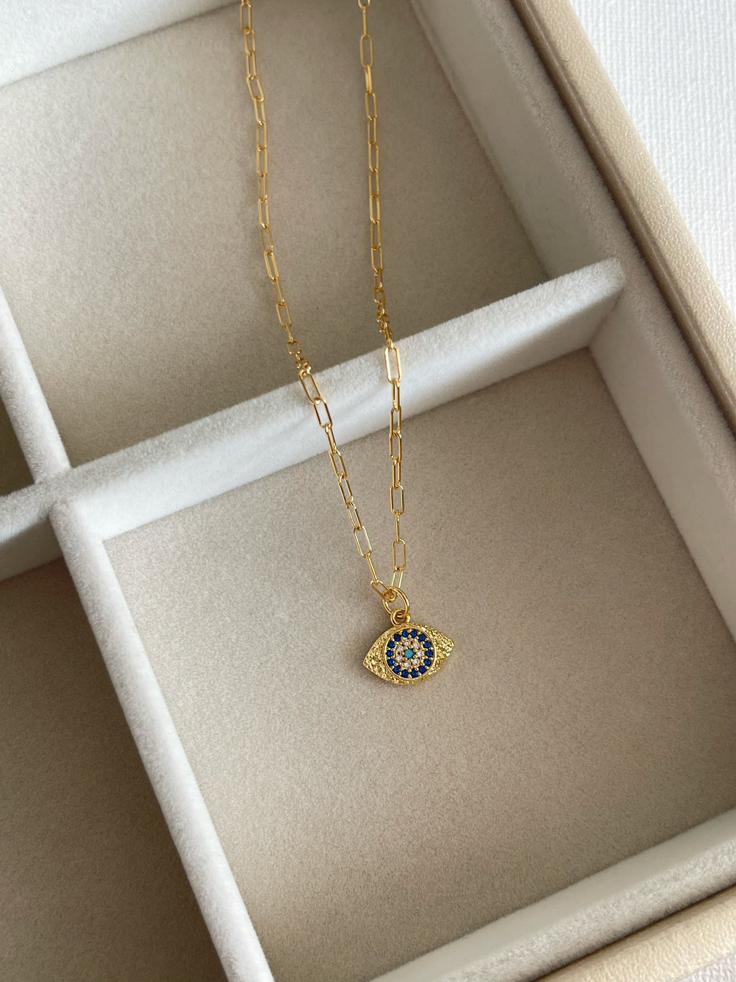 New evil eye necklace