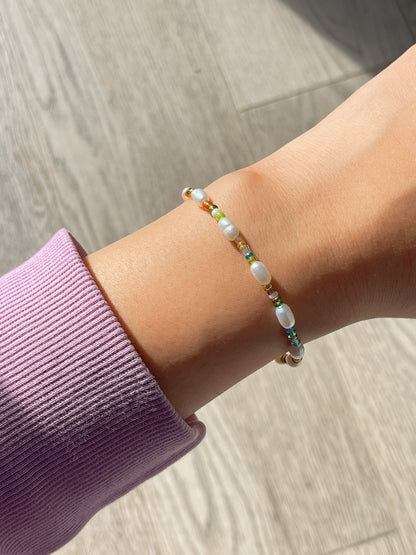 Elira pearl bracelet - Multicolor